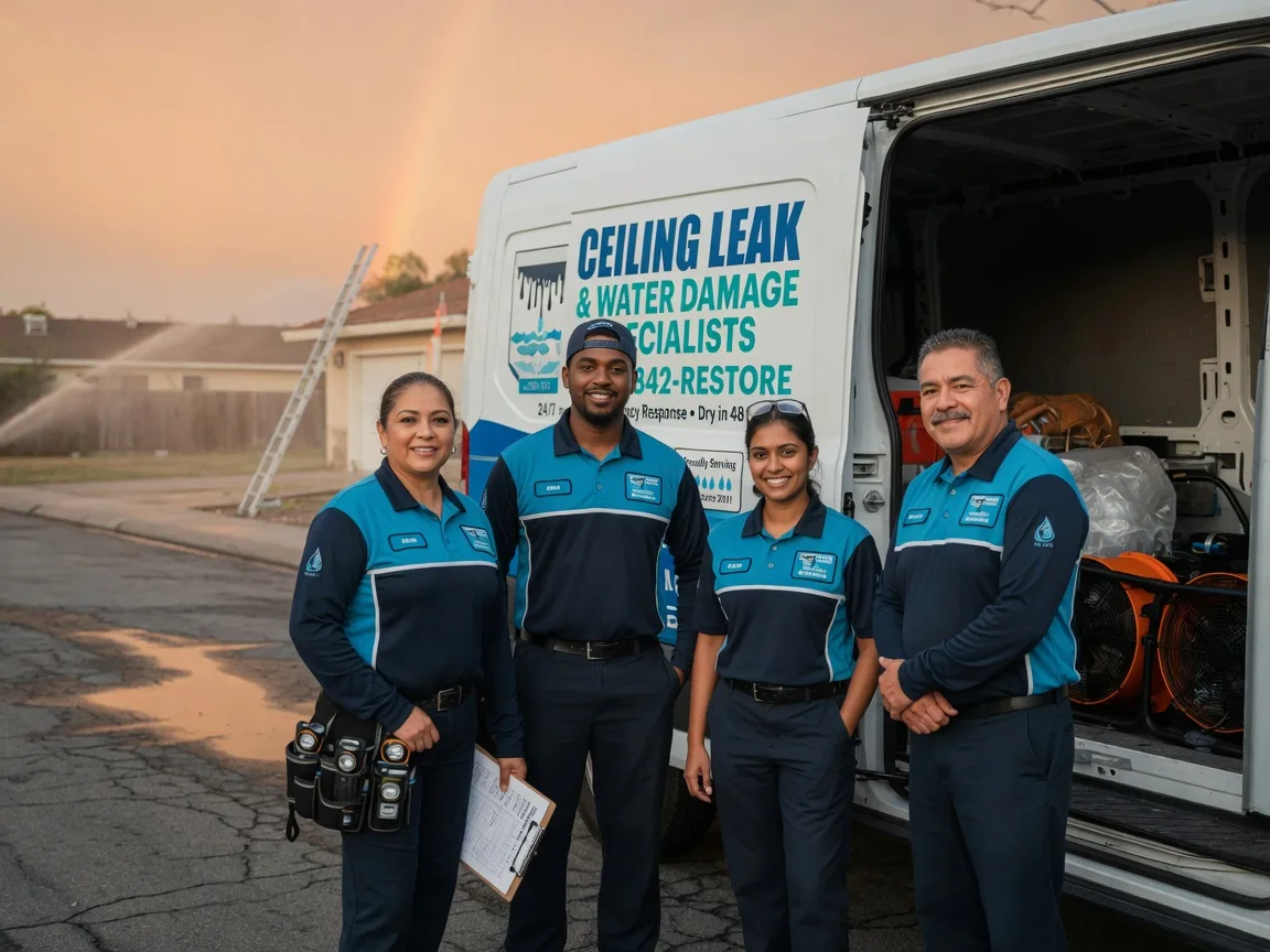 Ceiling Leak Cleanup company in Calabash, NC
