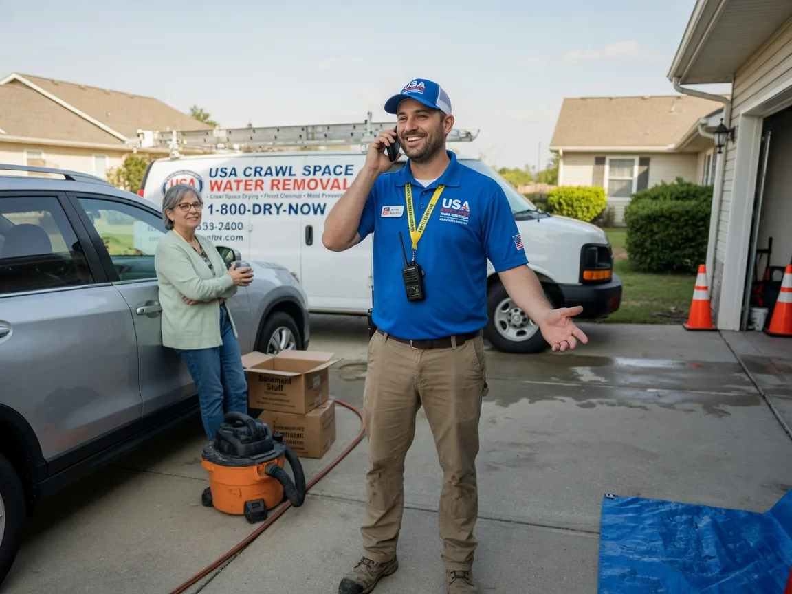 Crawl Space Water Removal Calabash, NC FAQs